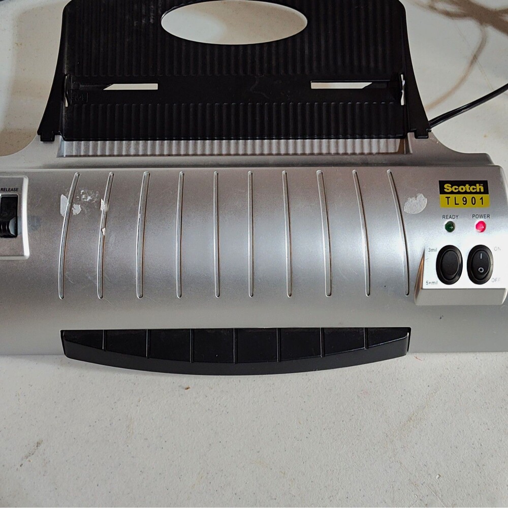 Scotch TL901 Laminating Machine A4 Manual Control MPN TL901 1344
